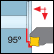 Int. 80° Q#MG 95°Approach Face