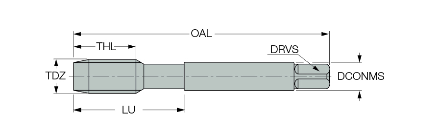 TPS UNC-#6-32-M HEST
